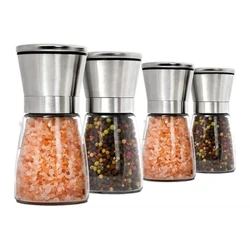I-Manuwali I-Salt Pepper Grinder I-Coffee Grinde Pulverizer Powder Machine Umshini Wensimbi Izinongo Igrinder I-Salt Shaker I-Kitchen Mills Izesekeli