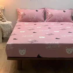 Túi sâu được trang bị tấm khách sạn gia đình Pad trải giường Vỏ nệm in hoàn chỉnh Không có vỏ gối Vải cổ điển Ký túc xá ấm cúng