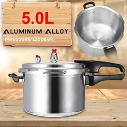 3/4/5L aluminiumlegering Kökstryckkokare Gasspis Matlagning Energibesparande Säkerhetsskydd Utomhuscamping Köksredskap