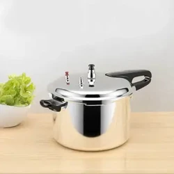 5,5 l nerūdijančio plieno slėginė viryklė indukcinės viryklės dujinė viryklė Daugiagarsis daržovės, konservavimas su aukštu puodu, maža viršutinė bako viryklė