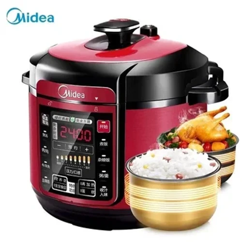 I-Midea 6L Electric Pressure Cooker Household I-Double-Ball Large Capacity Intelligent Multifunctional Electric Pressure Cooker