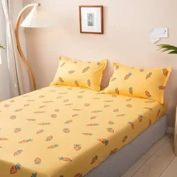 Tự Nhiên Trang Bị Tấm Họ Nhà Dây Chăn Ga Gối Thời Trang Cao Cấp Nệm Bộ Chăn Ga Gối Không Vỏ Gối Mềm Mại Dây Đàn Hồi Phòng Ngủ