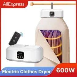Remote Control Multifungsi Pengering Listrik Busana Ngarep Kabinet Lantai Mesin Pengering Laundry Pengering Udara Anget Kanthi Wektu Ngarep
