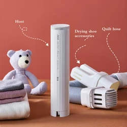 Sèche-linge Portable, petite Machine à vêtements à séchage rapide pour l'élimination des acariens, sèche-linge chaud, faible bruit, voyage, utilisation en extérieur