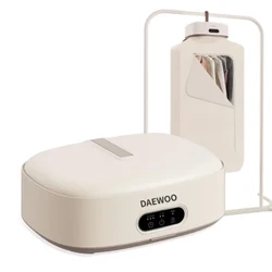 I-Daewoo 600W Izingubo Eziphathwayo Zokomisa Isixazululo Esilula Nesilula Sokomisa I-Apartment Dorm RV Mini Dryer ene-Dryer Bag Home