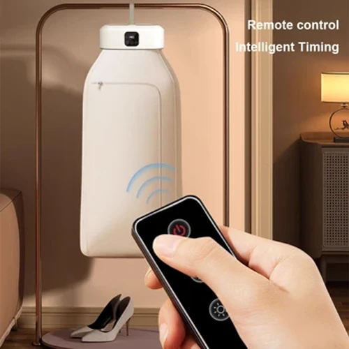 Máy sấy quần áo di động Máy sấy quần áo điện Kích thước nhỏ gọn Máy sấy quần áo điện 600W có thể gập lại cho căn hộ Ký túc xá RV