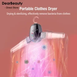 Sèche-linge électrique 110V/220V, support de séchage suspendu, Machine Portable de voyage, à Air chaud avec fonction de séchage de chaussures, pour la maison