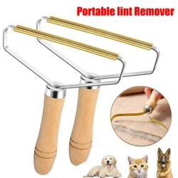 Portable Lint Remover Pet Rambut Remover Sikat Karpet Wol Mantel Pakaian Lint Pellet Manual Alat Cukur Penghapusan Scraper Alat Pembersih