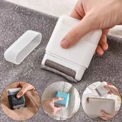 Multifungsi Portabel Kepala Ganda Lint Remover Bulu Hewan Peliharaan Sikat Manual Lint Roller Sofa Pakaian Scraper Fuzz Pelet 1 PC