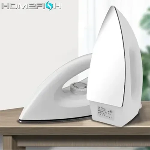 Haearn Trydan 1000W 5 Gear Sych Cartref Addasadwy Smwddio heb Ddŵr Haearn Drilio Poeth Trosglwyddo Gwres ar gyfer Teithio Cartref