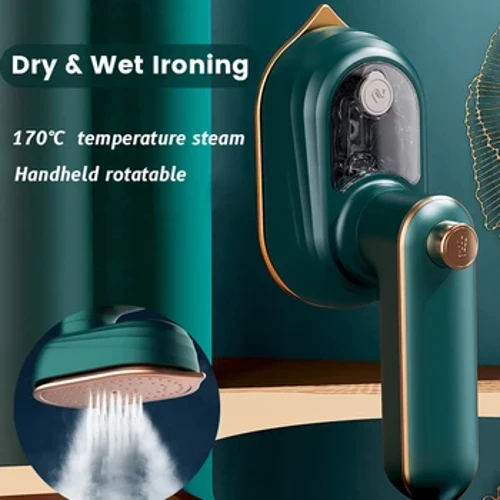 I-Mini Garment Steamer Steamer Iron Handheld Portable Home Ehamba Ngezingubo Ezokugqoka Umshini Woku-ayina Omanzi Omile