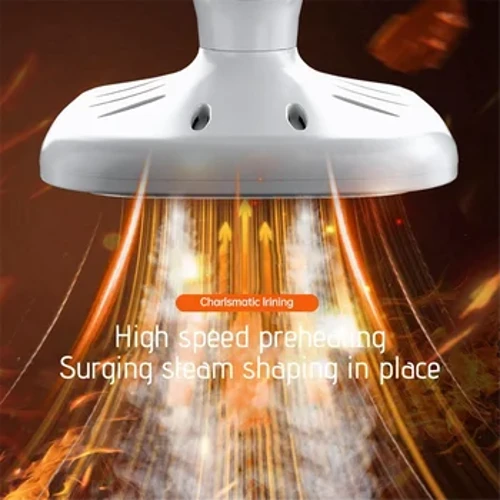 Steamer Perjalanan Portabel untuk Pakaian Mini Setrika Uap 180 ° Rotatable Handheld Steam Iron untuk Pakaian Kain Putih