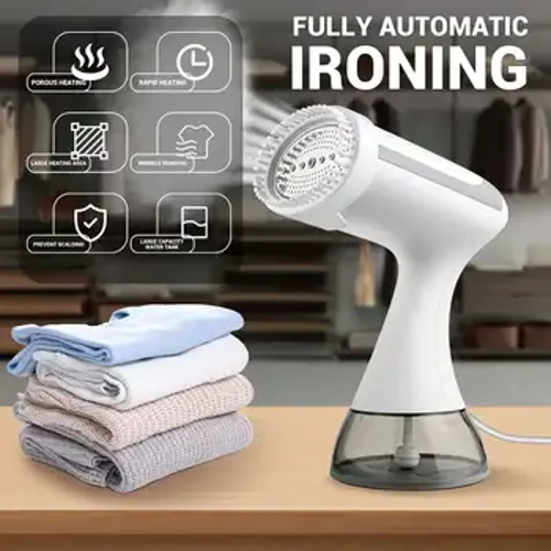 Garment Steamer Handhållen Hängande Steam Cleaner 1500W Bärbar Tyg Rynkor Remover Kläder Stryk Snabbvärme för hemresor
