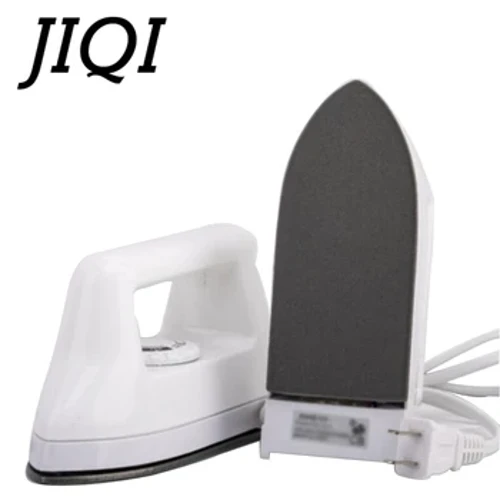 JIQI Mini Portable Electric Irons Craft Hot Fix Rhinestone Iron Damit Damit Flatiron Paglalakbay Dry Ironing Machine Baseplate EU