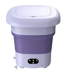 Gấp Gọn Máy Giặt Di Động Công Suất Lớn Với Quần Áo Quay Máy Sấy Xô Du Lịch Tất Quần Lót Quần Lót Máy Giặt