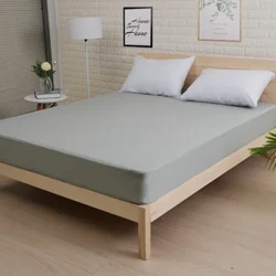 Capa de cama à prova d'água, protetor de colchão de microfibra suave, lençol impermeável, anti-ácaro, almofada de colchão, sabanas cama 150