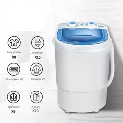 Multifunctional Washing Machine Maliit na Shoe Washing Machine Household Portable Mini Underwear Washing All-in-one Artifact