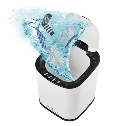 Portable Washing Machine para sa Underpants Underwear Sock 2L Capacity Mini Laundry Machine Turbine Washer para sa Home Dormitory
