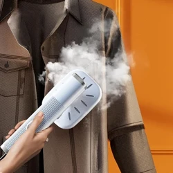 Bàn ủi hơi nước cầm tay cầm tay cho quần áo Bàn ủi hơi nước mini có thể xoay 180 ° cho quần áo vải