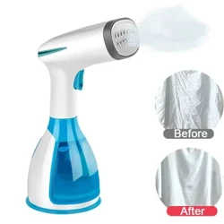 Geýimler üçin 220V el eşigi demir bugy 1500W kuwwatly 280ml göçme mata bugly syýahatçy öý bug generatory