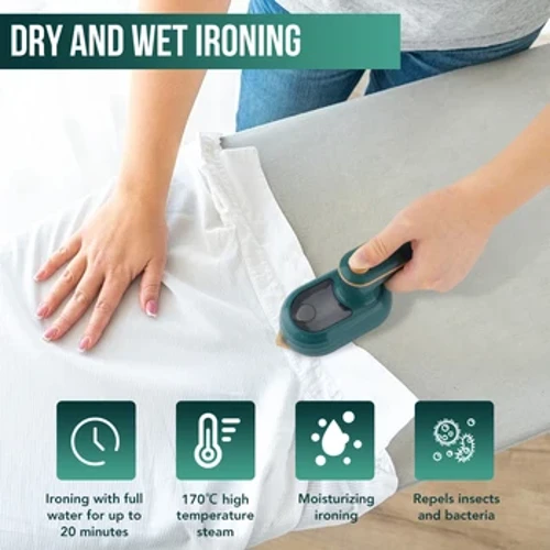 Xoay Được May Xông Hơi Máy Ủi Cầm Tay Máy Ủi Khô Và Ướt Nhà Du Lịch Máy Hấp Quần Áo