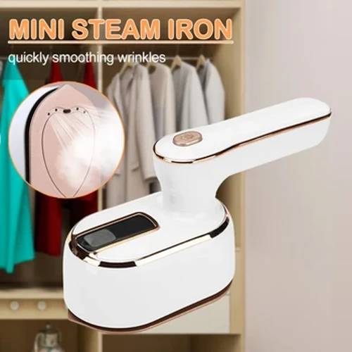 Mini Steam Iron Para sa Damit Garment Steamer Foldable Handheld Travel Steam Iron Ceramic Electric Iron Wet Dry Ironing Machine
