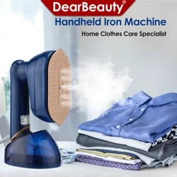 Garment Steamer Dengan 230 Ml Kapasitas Tangki Air US/EU Plug untuk Pakaian Basah Kering Handheld Mesin Setrika Portabel Uap Cleaner