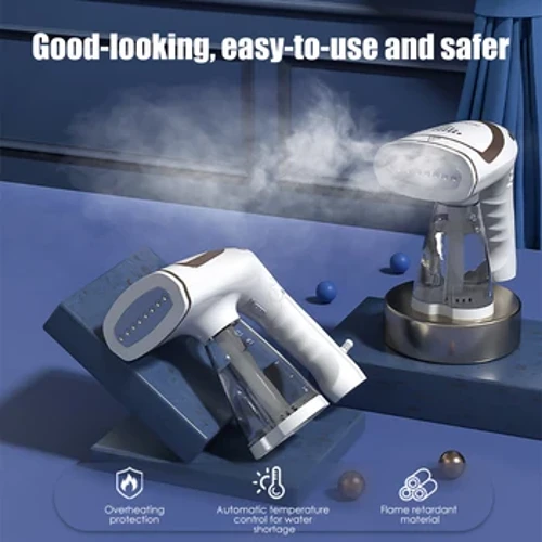 Dillad Steamer Haearn Cludadwy Handheld ar gyfer Cartref Dillad Fertigol Stemars Peiriant Steam Smwddio ar gyfer Offer Cartref