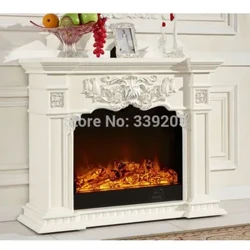 8061B Classical Decorative French Style150cm Frame Para sa Electric Fireplace na May Remote