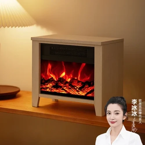 Elektrický ohrievač Nordic ohrievač simulovaný plameňom elektrické krbové kachle