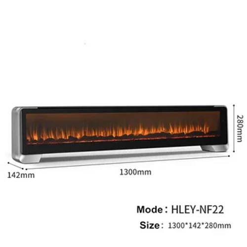 prisforskel for Vanddamppejs 150(L)*20(B)*25(H)cm og 3 siders visning elektrisk pejs110(L)*14,2(B)*20,8(H)cm