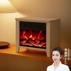 İskandinav ısıtıcı elektrikli ısıtıcı simüle alev elektrikli şömine sobası