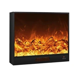 Điện Gia Đình Lò Sưởi Nóng Mô Phỏng Ngọn Lửa Trang Trí Phong Cách Châu Âu Củi Chimenea Empotrable Electrica