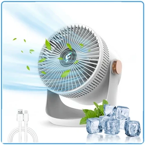 Multifunktionell Elektrisk Fläkt Cirkulator Trådlös Bärbar Hemma Tyst Ventilator Desktop Vägg Takfläkt Luftkylare