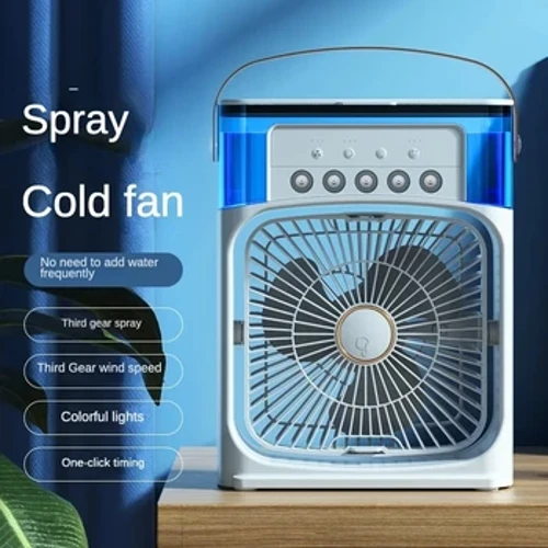 Pārnēsājams gaisa mitrinātājs, ventilators, gaisa kondicionieris mājsaimniecības mazs gaisa dzesētājs, hidrodzesēšana, pārnēsājams gaisa regulējums birojam, 3 ātrumu ventilators