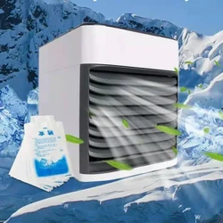 Taşınabilir Soğutucu Fanlar Su ile Klima Mini Fan 3 Hız Sessiz Kişisel Hava Soğutucu Masa Soğutma Fanı