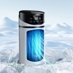 Fläkt Bärbar Kall Luftkonditionering Multifunktionell Luftkyld Fläkt Evaporativ Liten Luftkylare Luftkonditionering Ventilador