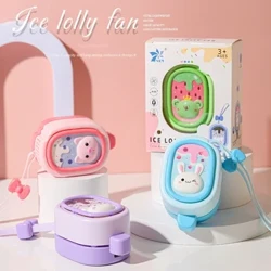 Mini-Ventilator, tragbar, zum Aufhängen am Hals, niedlich, starke Windkraft, leise, vielseitig einsetzbar in mehreren Szenarien, USB-Ventilator