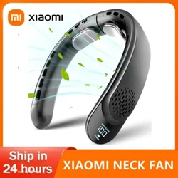 Xiaomi 2024 Cổ Quạt Làm Mát Sạc Điều Hòa Không Khí Quạt Làm Mát Không Khí 3600MAh Điều Hòa 3 Tốc Độ Dành Cho Thể Thao Mùa Hè