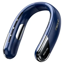 Quạt cầm tay cầm tay 4000mAh Quạt không cánh cầm tay có thể sạc được Quạt điện cá nhân 5 tốc độ Quà tặng dành cho nam giới 2024
