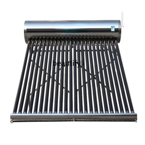LBX Stainless Steel Solar Water Heater Pambahay Electric Heating Integrated Automatic Water Feeding Photoelectric Dual-Purpose