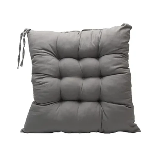 Persegi Solid Bantalan Kursi Kursi dengan Kabel untuk Teras Rumah Mobil Sofa Kantor Tatami Dekorasi Matted Warna Solid Bantal Kursi Lembut