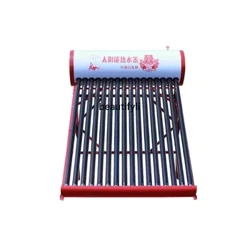 TT Hộ Gia Đình Quang Điện Đôi Máy Nước Nóng Năng Lượng Mặt Trời Thép Không Gỉ 304 Dày Lót Bình Nước Tím GoldTubeFactory