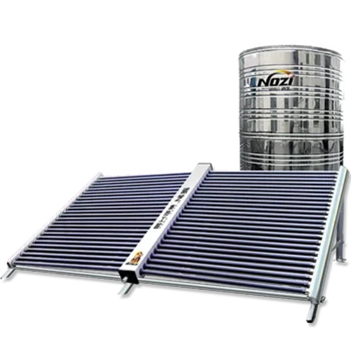 Solar vannvarmer engineering header modul rustfritt stål varmeoppsamling kommersielt varmtvannssystem hotell luftenergi