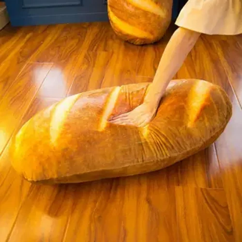 Bread Design, plišasta blazina, odstranljiva in pralna okrasna blazina za otroško sobo, punca, polnjena igrača, novo