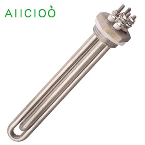 Eilimint Téamh Uisce Tumoideachais 12v dc Téitheoir Feadáin Leictreach 1 orlach Friotaíocht Téitheoir Uisce Gréine SUS304 700W