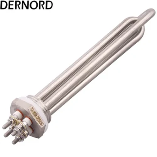 Bộ phận làm nóng 12v 24v 36v 48v 300W 600W SUS304 DN25 DC Ngâm nước năng lượng mặt trời/Máy sưởi hình ống điện