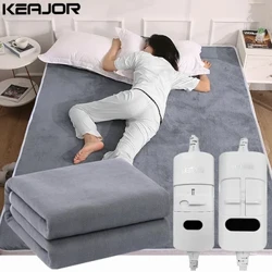 Blanketi ya Umeme ya 220V Nene Zaidi ya Thermostati ya Umeme ya Kupasha joto.