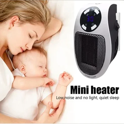 350W Điện Độ Ồn Thấp Quạt Máy Tính Để Bàn Di Động Làm Nóng Nhanh Chóng Ấm Máy Thổi Khí Tản Nhiệt Văn Phòng Nhà Ấm Máy Mùa Đông