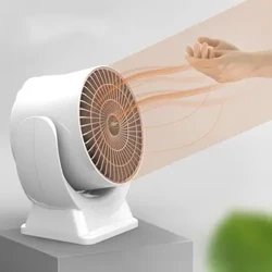 Máy sưởi điện cầm tay Máy sưởi không khí ít tiếng ồn Sưởi ấm nhanh Quạt máy tính để bàn mini Sưởi ấm mùa đông Ấm hơn cho phòng văn phòng tại nhà